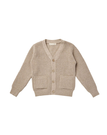 Rylee + Cru Button Cardigan, Putty